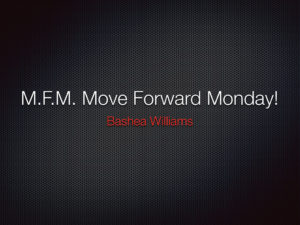 Read more about the article Move Forward Monday: God’s Gift! God’s Return!